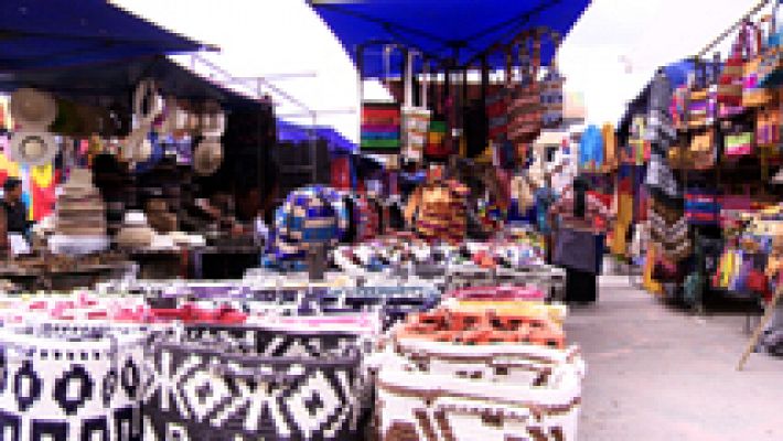 Otavalo, el mercado al aire libre más grande de Latinoaméric