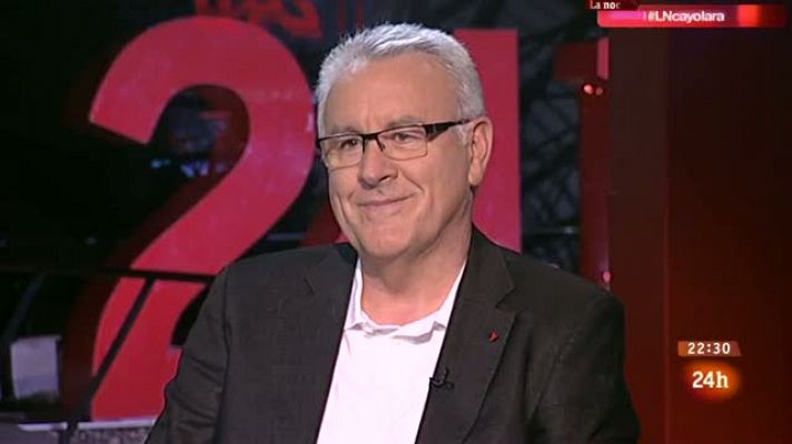 La noche en 24h - Entrevista a Cayo Lara en La Noche en 24h