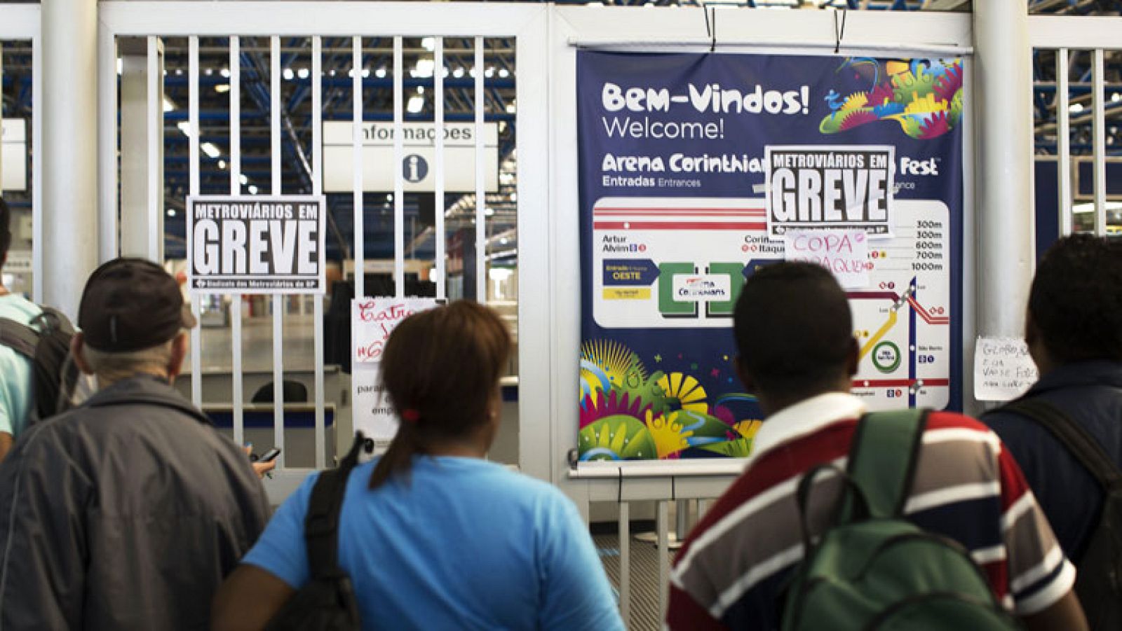 Los trabajadores del metro de Sao Paulo suspenden su huelga hasta la noche del miércoles