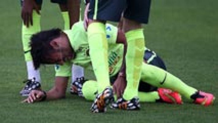 Informativo 24h - Neymar da el susto en el entrenamiento de Brasil