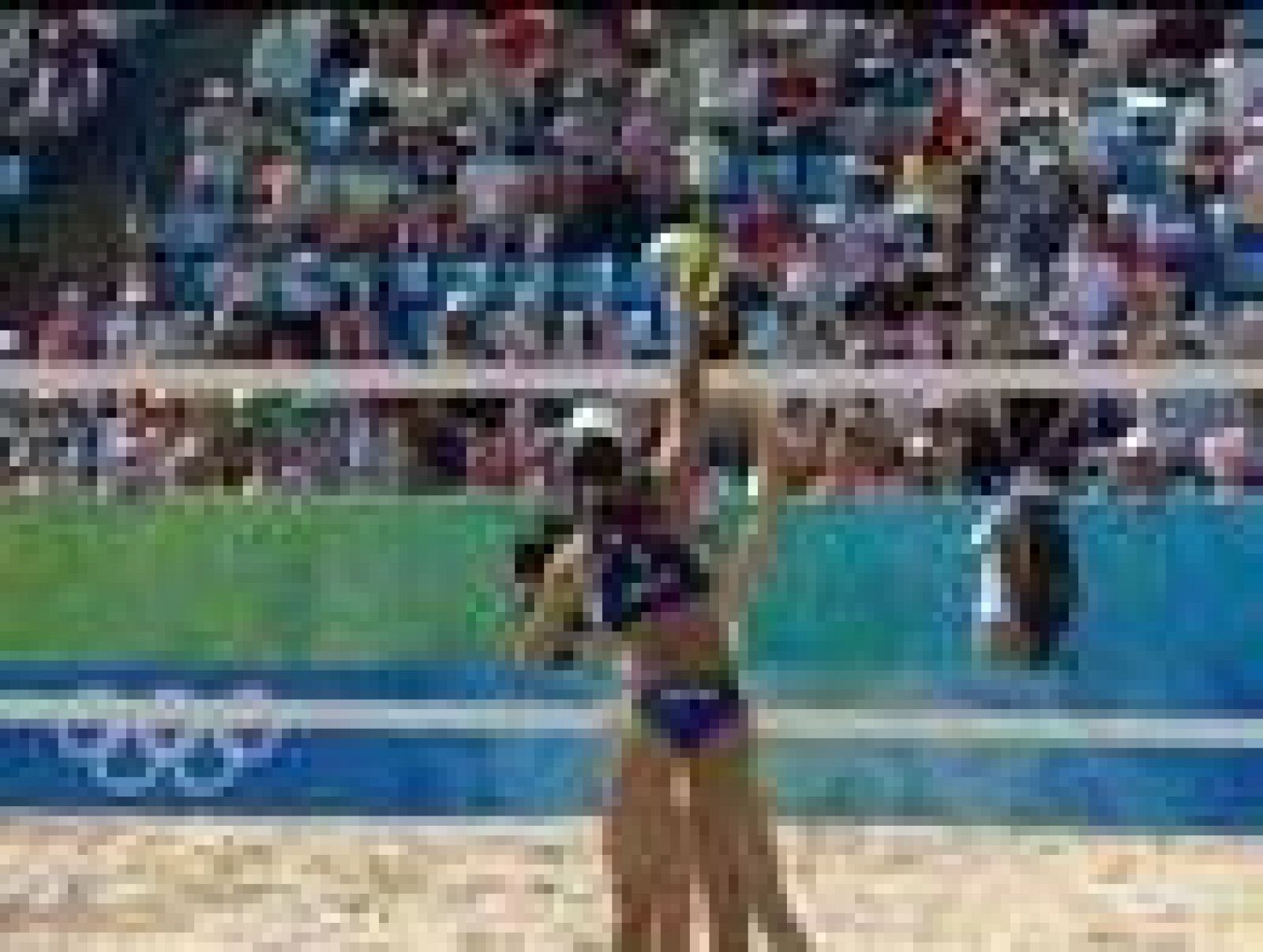 Voleyplaya Femenino. 1ª Semifinal.Talita / Renata (BRA) - Walsh / May Treanor (USA)