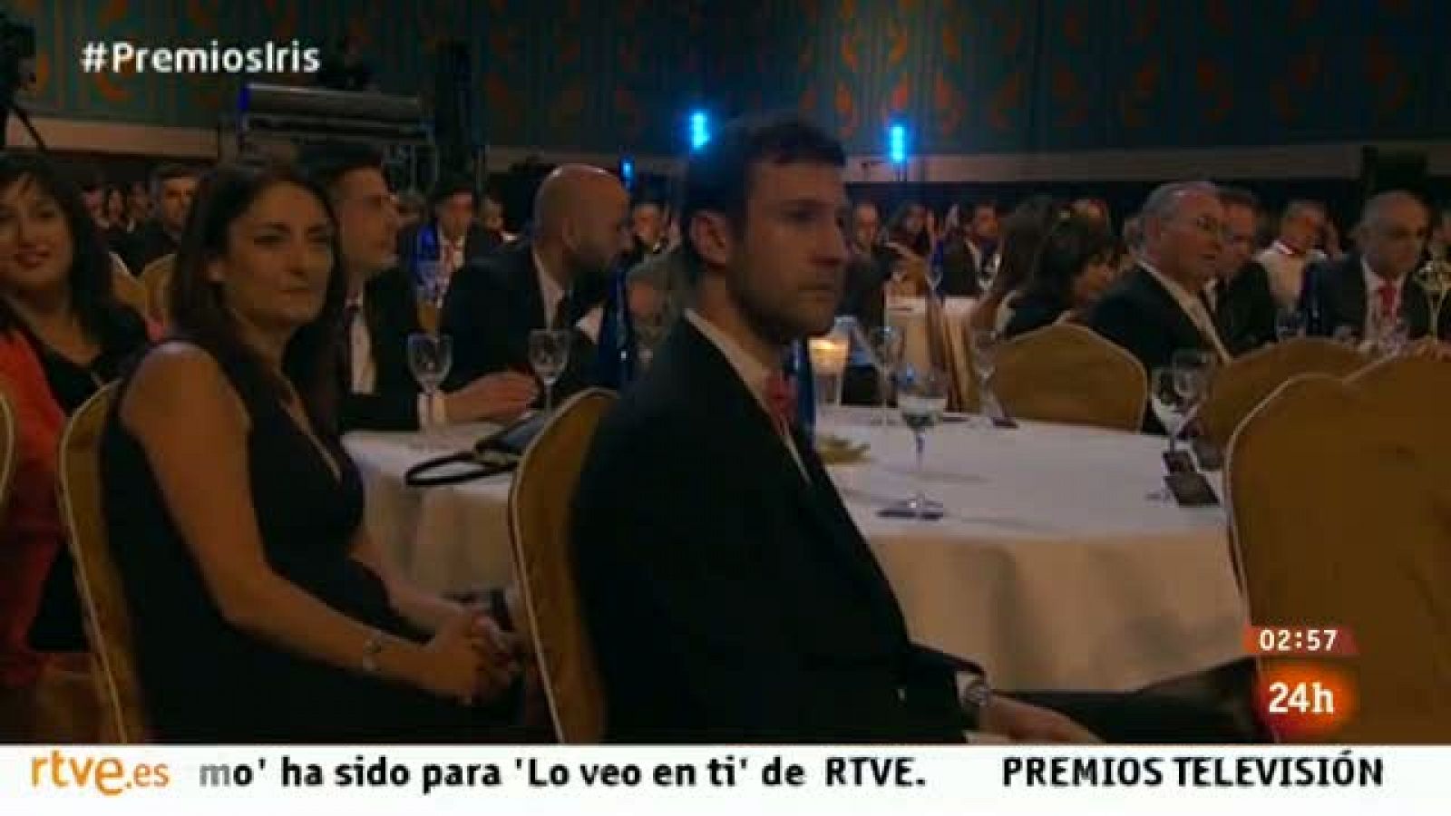 El canal 24 Horas de RTVE recibe el premio Iris a mejor canal temático