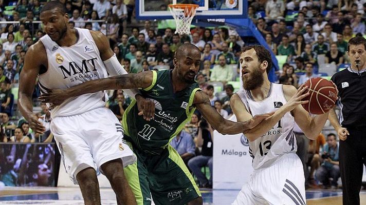 Baloncesto en RTVE - Unicaja 88 - Real Madrid 75