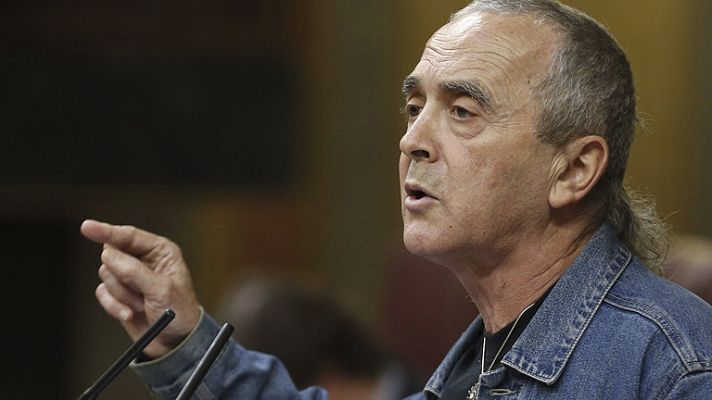 Informativo 24h - Sabino Cuadra (Amaiur) durante el debate de la ley de abdicación de Juan Carlos I