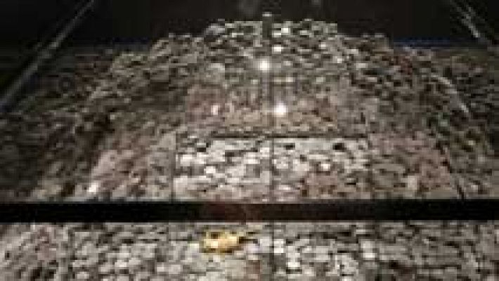 Telediario 1 - Cargamento de la Fragata la Mercedes