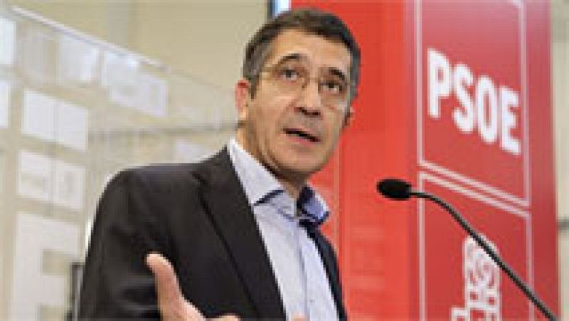 Patxi López ratifica que no se presentará a secretario general del PSOE