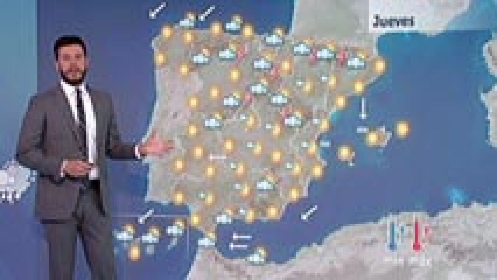 El tiempo: Más calor en todo el país y tormentas en sistemas montañosos del norte | RTVE Play