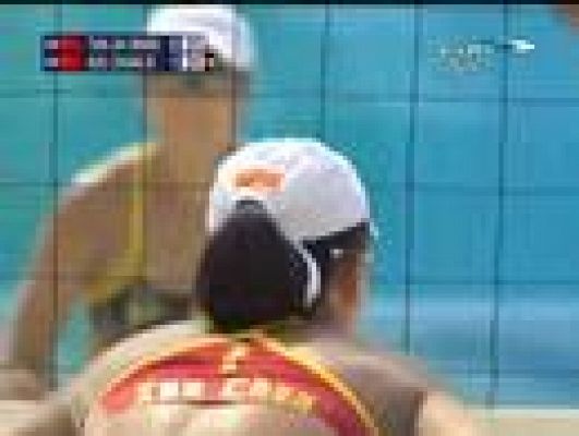 Voleyplaya. Semifinal entre chinas 