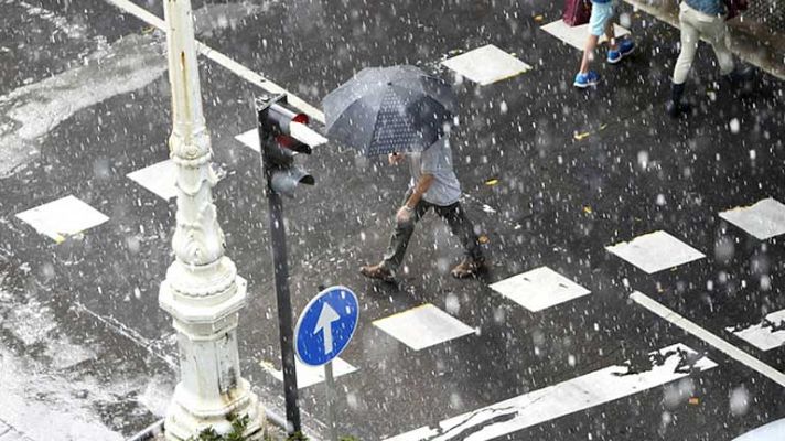 El tiempo - Tormentas en los Pirineos