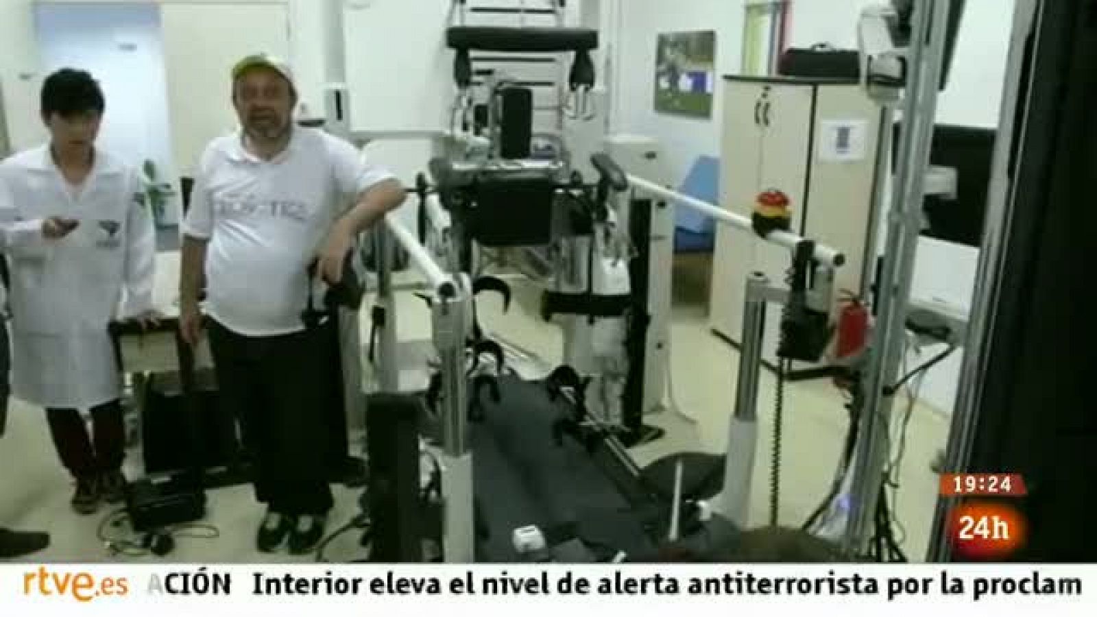 Informativo 24h: Investigación con exoesqueletos en Toledo | RTVE Play