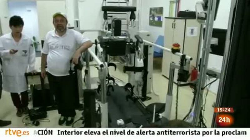 En Toledo investigan con exoesqueletos para dejar atrás la silla de ruedas