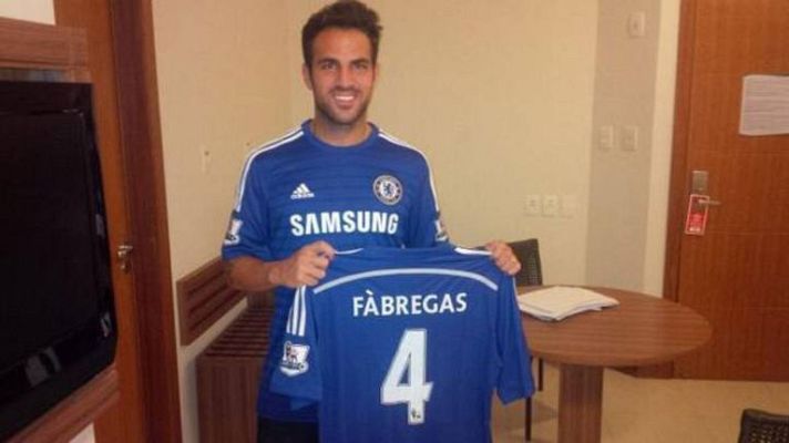 Telediario 1 - Cesc, nuevo jugador del Chelsea