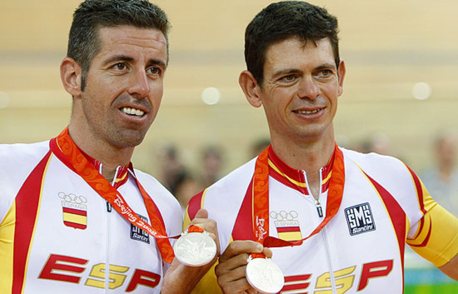   Joan Llaneras y Toni Tauler se hacen con la plata en la modalidad de Madison.