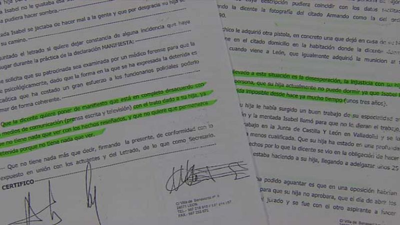 Se hace público el sumario del caso Isabel Carrasco 