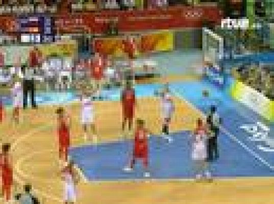 Las chicas del basket, eliminadas