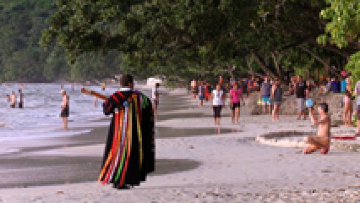 Un "clavelito" en playas seychelenses