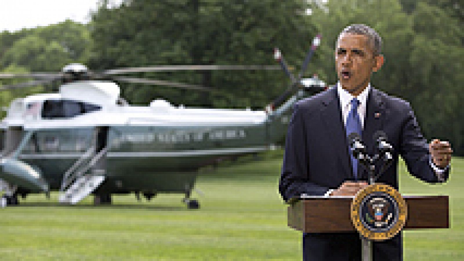 Telediario 1: Obama pide a Irak un plan político y estudiará opciones militares en los próximos días | RTVE Play