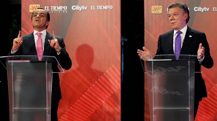 Telediario 1 - Jornada de reflexión en Colombia