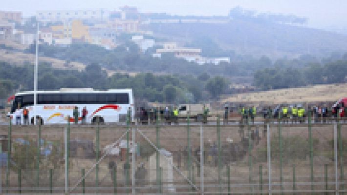 Informativo 24h - Evitan la entrada a Melilla de unos mil inmigrantes