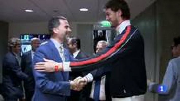 Telediario 1 - Felipe VI, un futuro rey con pasión por el deporte