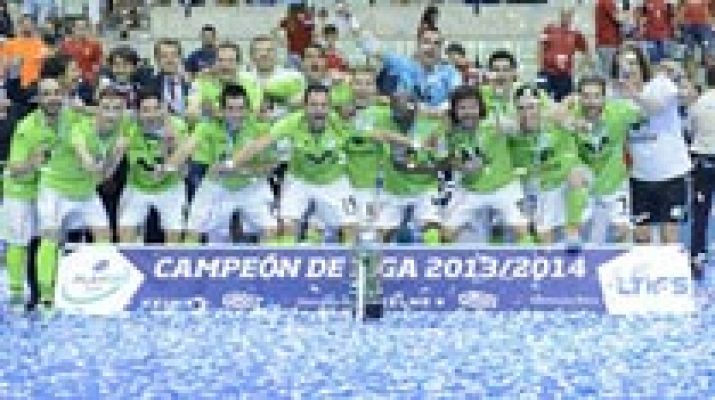 Telediario 1 - El Inter se proclama campeón de Liga en Murcia