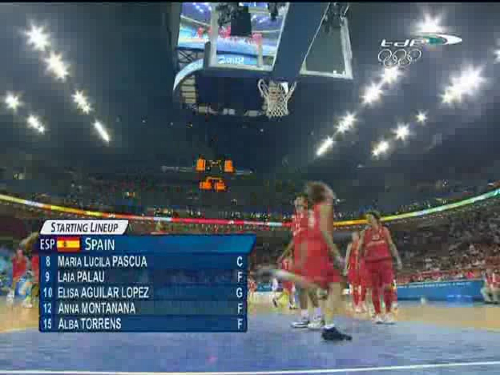 Baloncesto femenino.España-Rusia