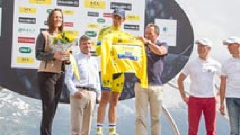 El español Alberto Contador (Tinkoff Saxo) es el nuevo líder la prueba francesa Dauphine Libere, tras disputarse la séptima etapa entre Ville la Grand Finaut y el alto de Emosson en la que se impuso Wentra (Astana).