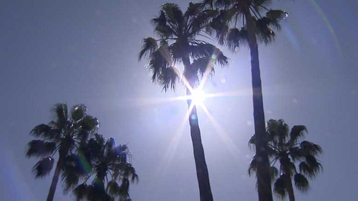 El tiempo - Tormenta en las sierras del sur de Andalucía oriental