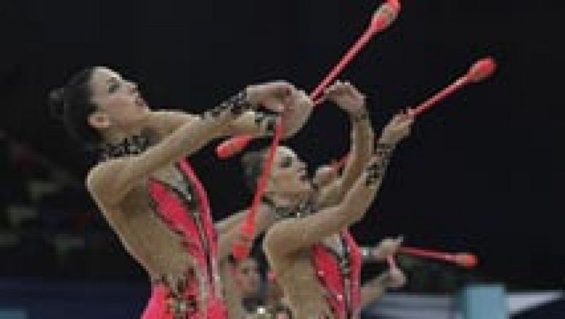 España se adjudica el bronce en la final de equipos de mazas | Ver