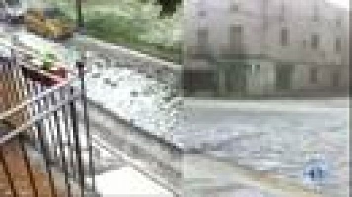 L'Informatiu - Espectacular pedregada a Torelló i al centre de la comarca d'Osona