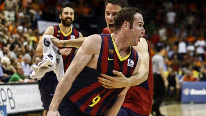 Telediario 1 - El Barça sentencia al Valencia Basket con un gran Marcelinho