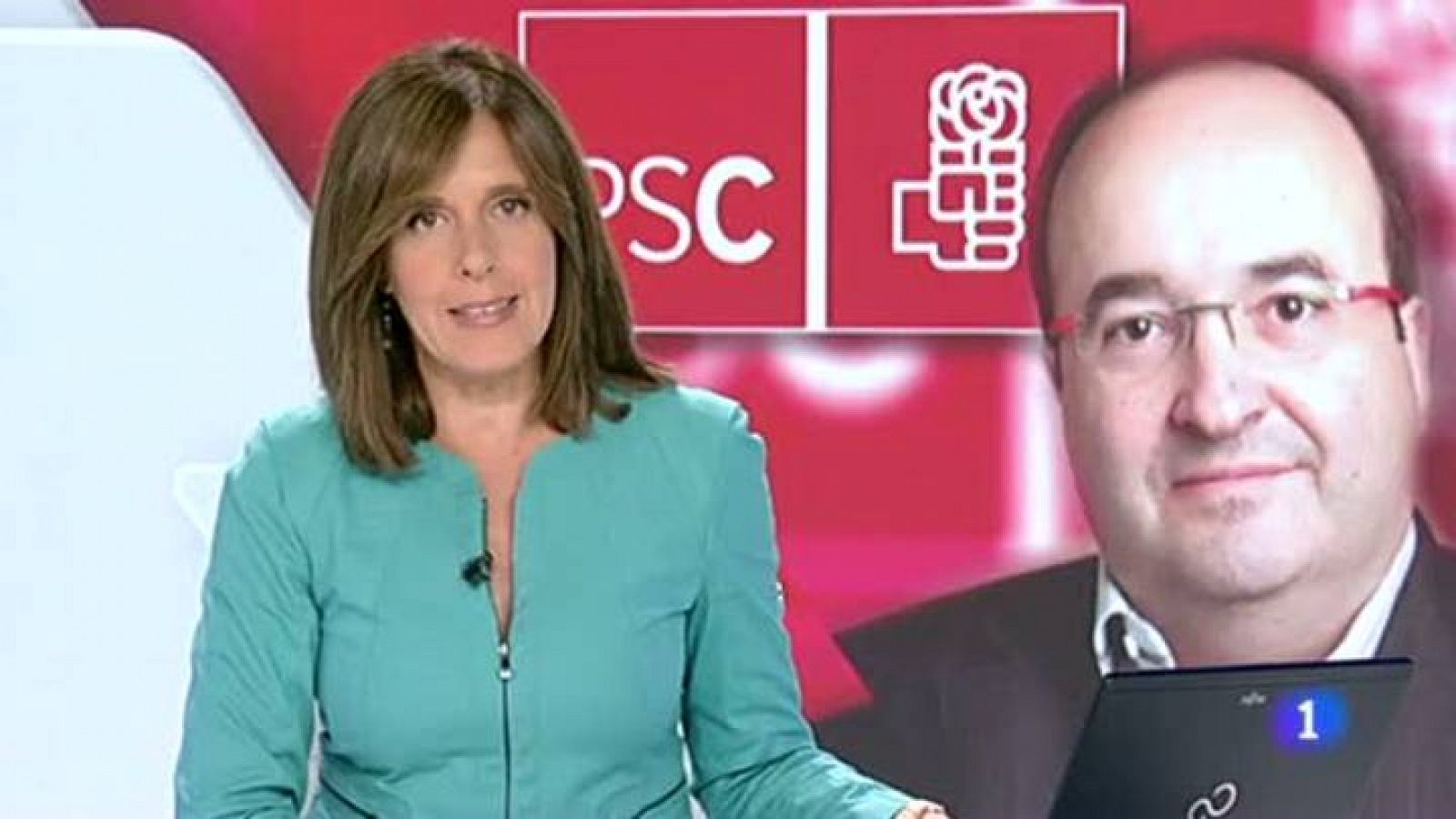 Telediario 1: Miguel Iceta anuncia su candidatura a liderar el PSC  | RTVE Play