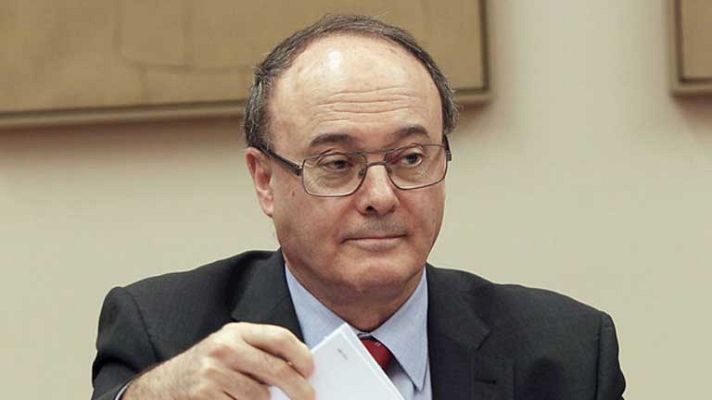 Telediario 1 - Declaraciones de Luis María Linde