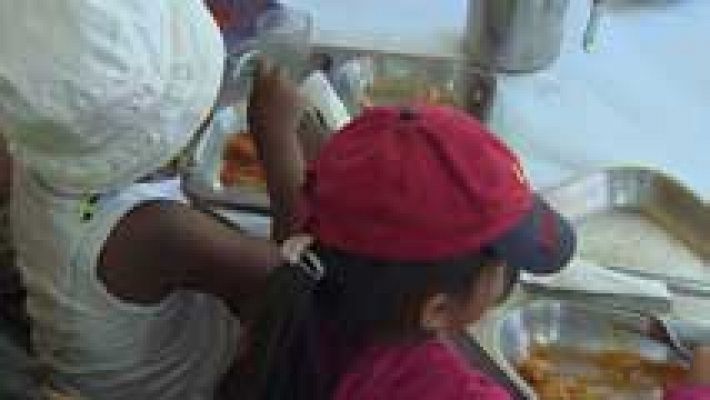 Telediario 1 - Comedores escolares en verano