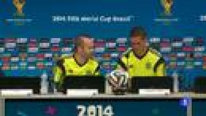 Telediario 1 - Del Bosque: "Todavía hay una solución"