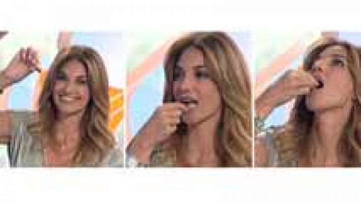 Aquí la Tierra - Mariló Montero prueba los saltamontes fritos