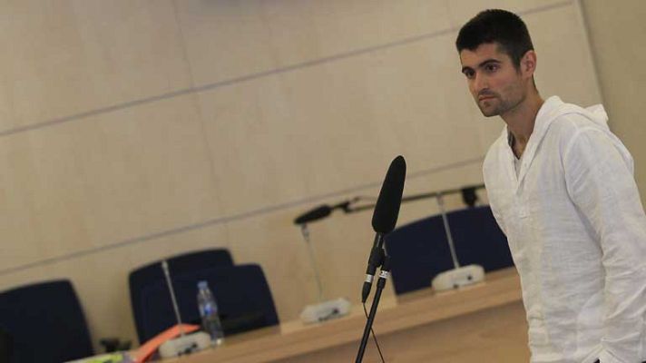 Telediario 1 - Visto para sentencia el juicio contra el etarra Aguinagalde