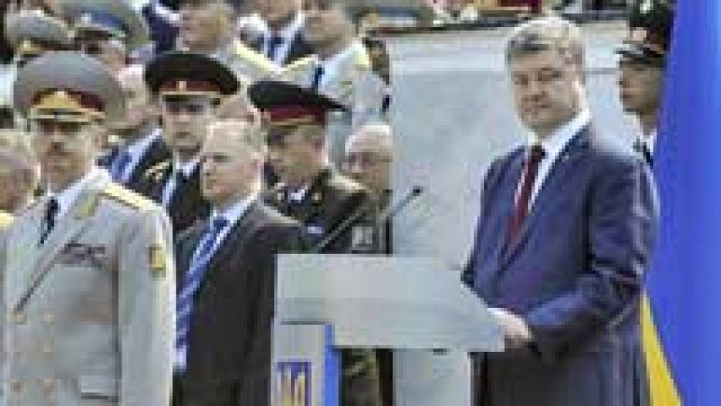 Poroshenko anuncia que decretará el alto el fuego