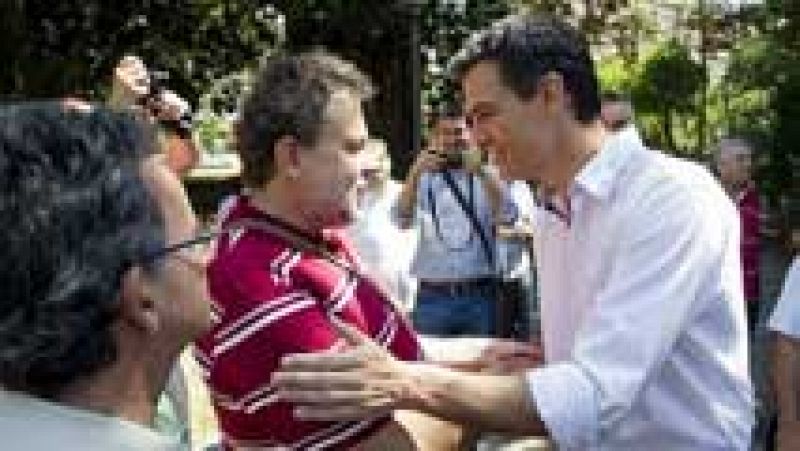 Los distintos candidatos que se disputan el liderazgo del PSOE continúan con sus campañas 