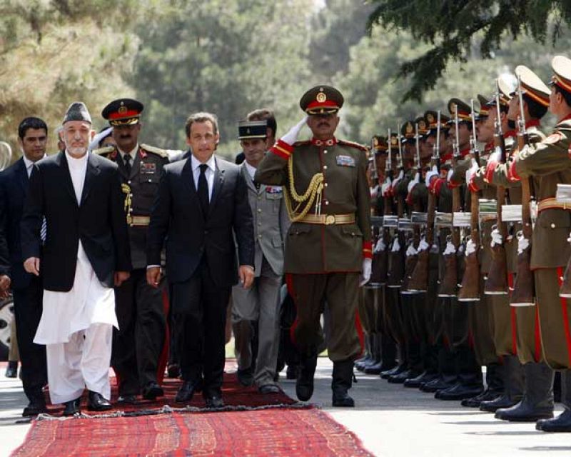  Sarkozy en Afganistán