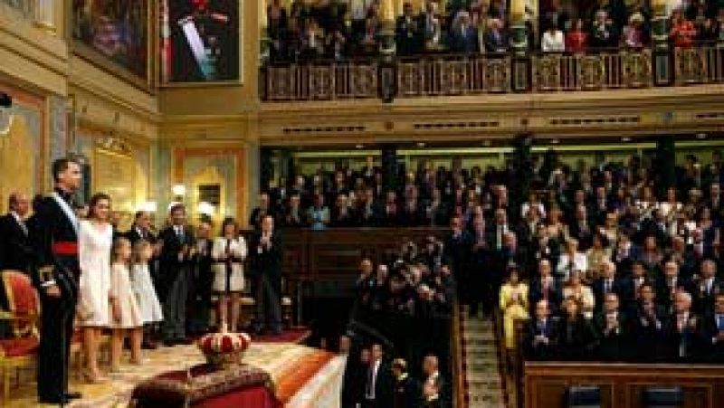 Apertura del acto de proclamación de Felipe VI