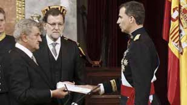 Juramento del rey Felipe VI ante las Cortes Generales