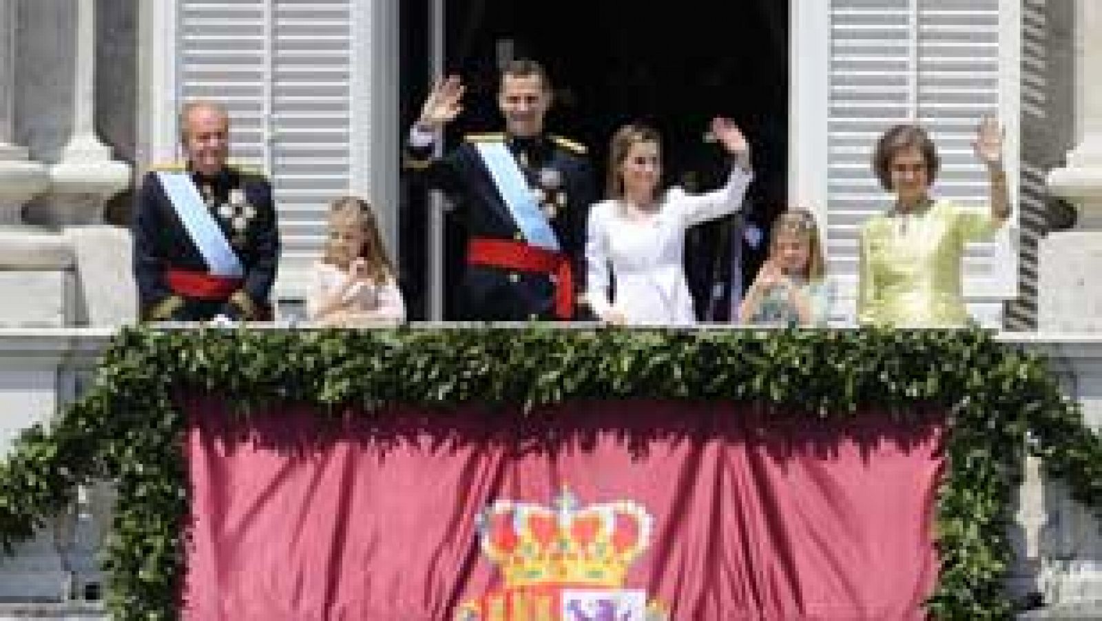 Momentos clave de la ceremonia de proclamación de Felipe VI