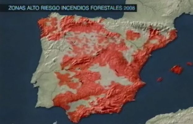 Retraso en la época de incendios