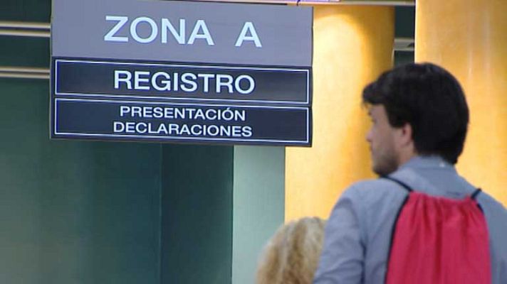 Telediario 1 - Nuevo IRPF dividido en cinco tramos entre el 19 y el 45%