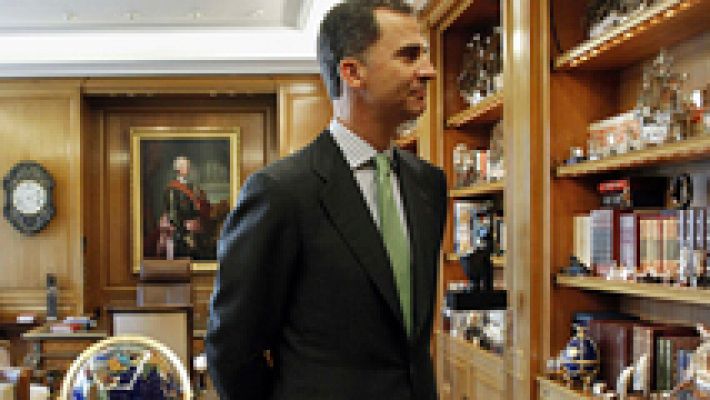 El despacho renovado de Felipe VI