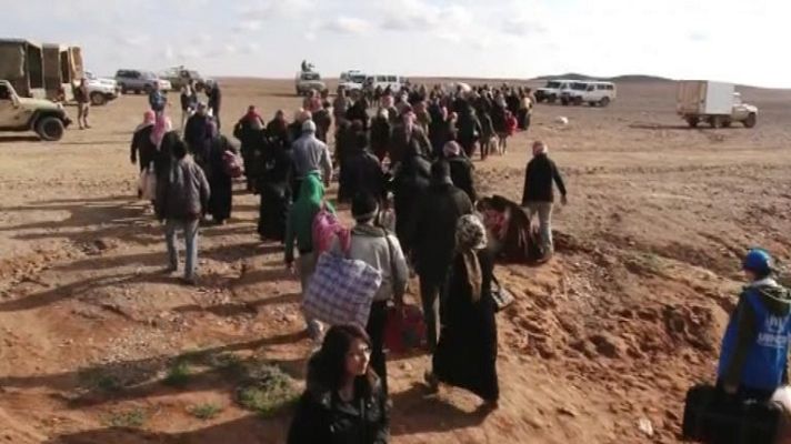 Telediario 1 - Más de 50 millones de refugiados en el mundo