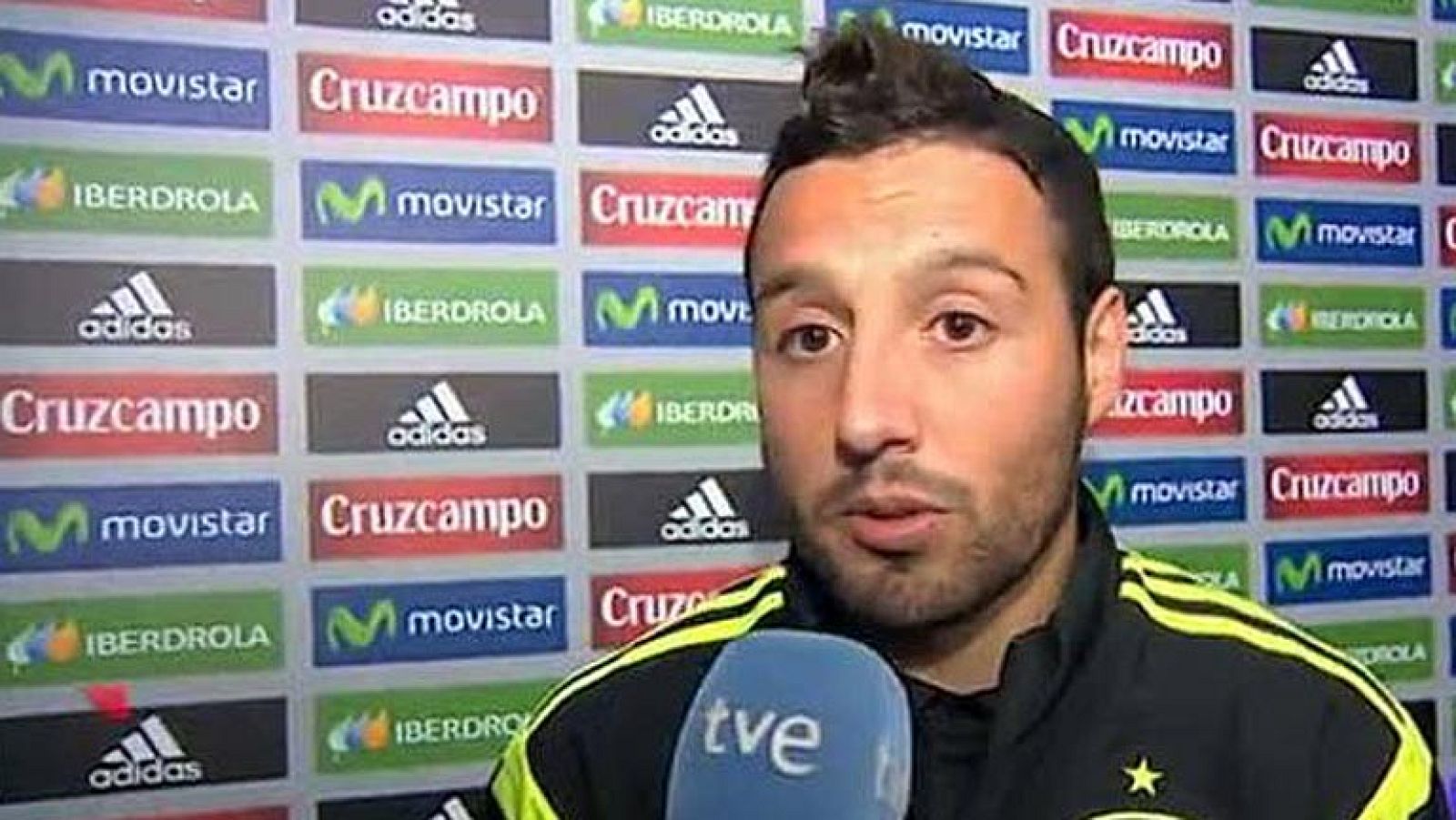 Cazorla: "Del Bosque tiene el apoyo del grupo"