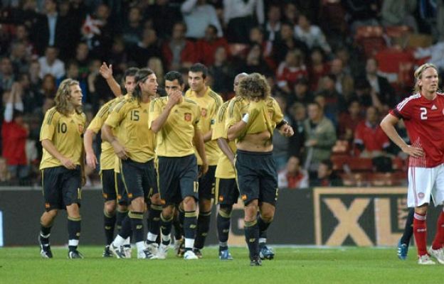  - Dinamarca-España, resumen