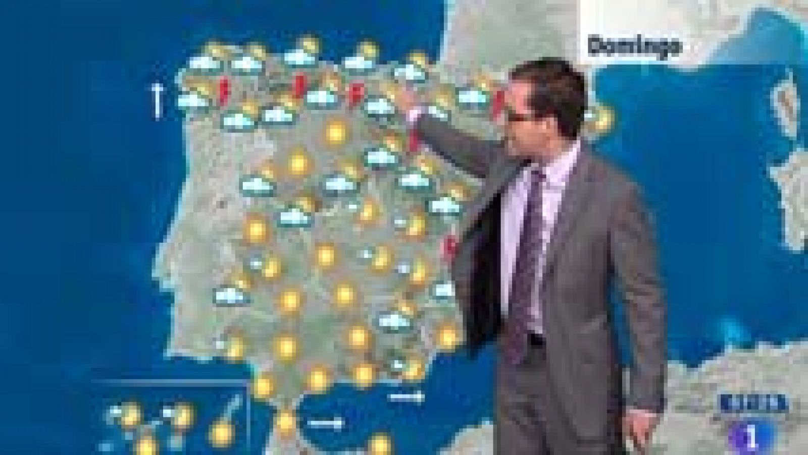 El tiempo: Tormentas fuertes en el norte | RTVE Play